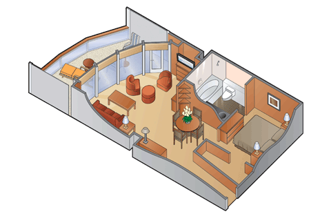 Celebrity Suite floor plan