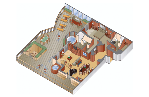 Penthouse Suite floor plan