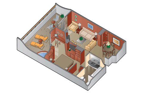 Royal Suite floor plan