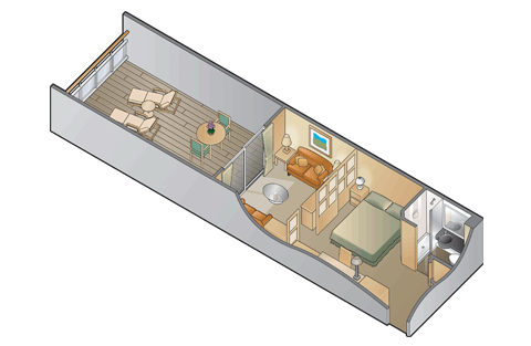 Sunset Suite floor plan